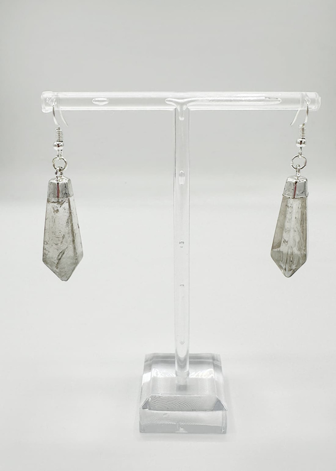 Pendientes puntas cuarzo 2