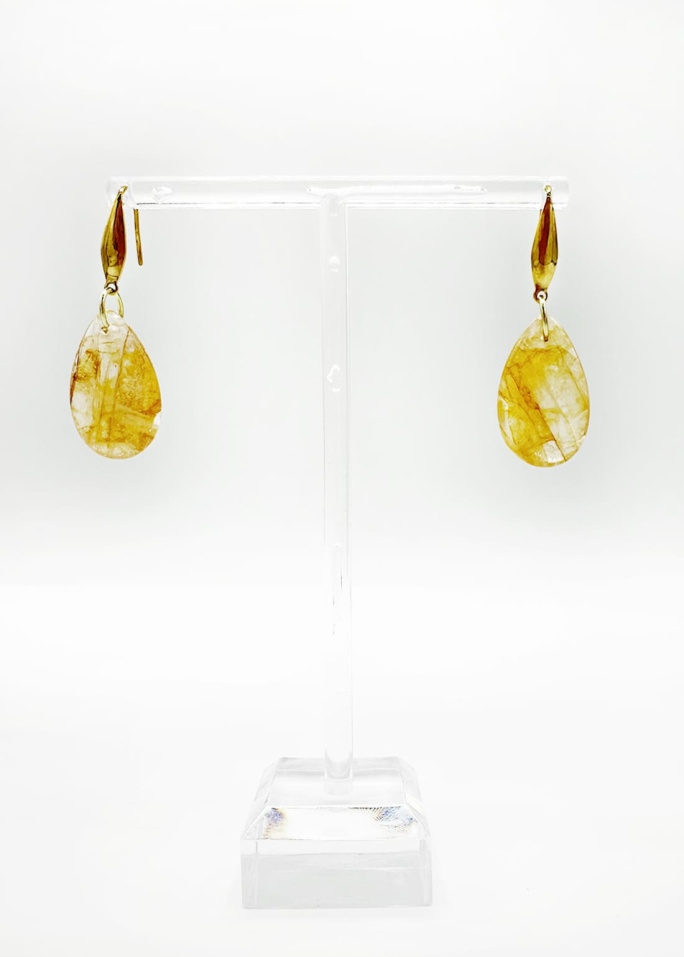 Pendientes citrino 2