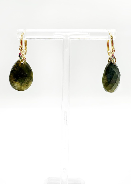 Pendientes labradorita