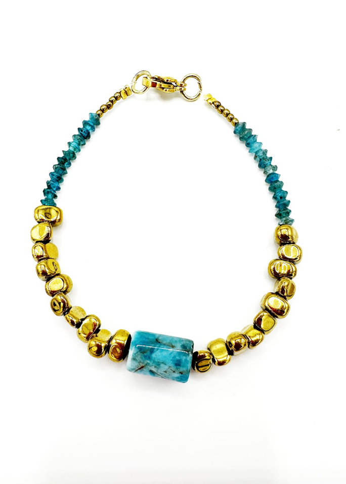 Pulsera apatito azul 2