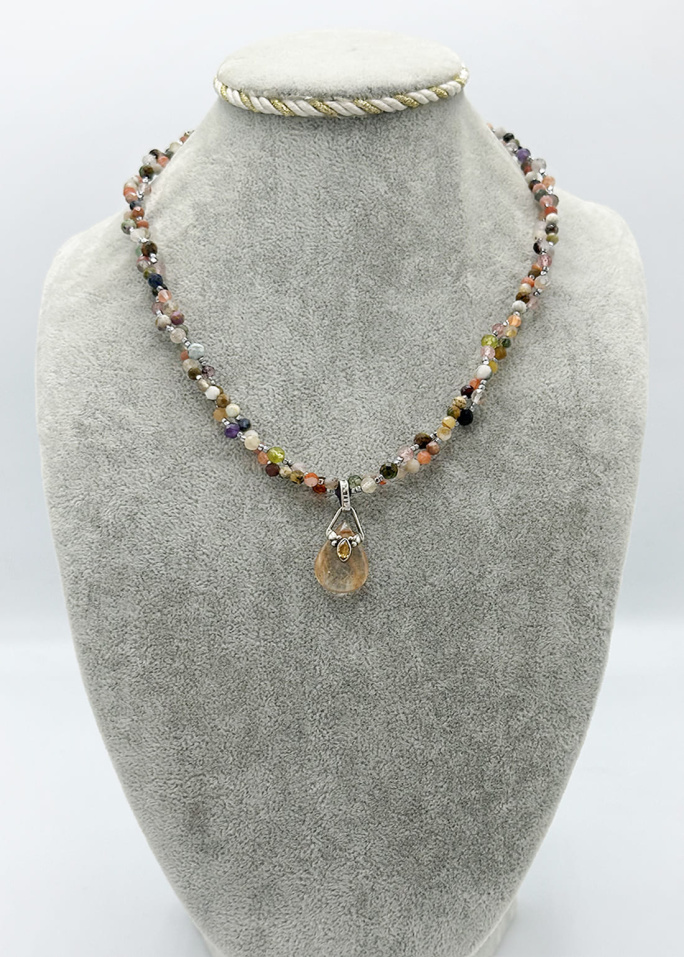 Collar cuarzo rutilado pradika 2