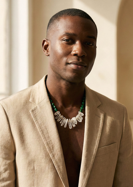 Collar puntas cuarzo