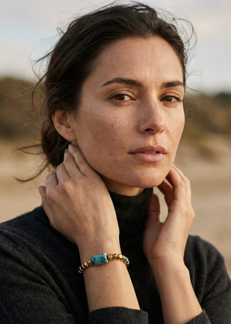 Pulsera apatito azul